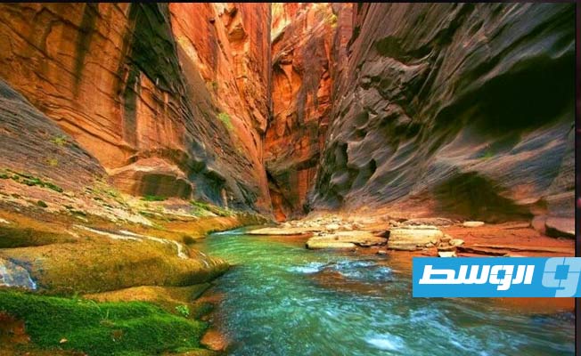 «الأخدود الملون».. أحد عجائب الطبيعة في سيناء