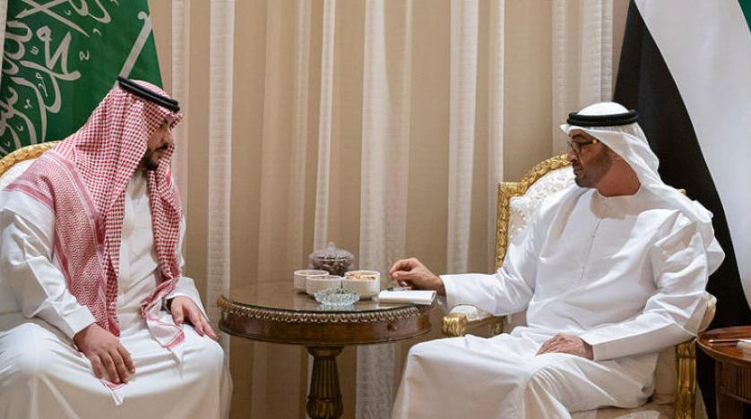 ولي عهد أبوظبي يبحث مع نائب وزير الدفاع السعودي «الشؤون الدفاعية والعسكرية»