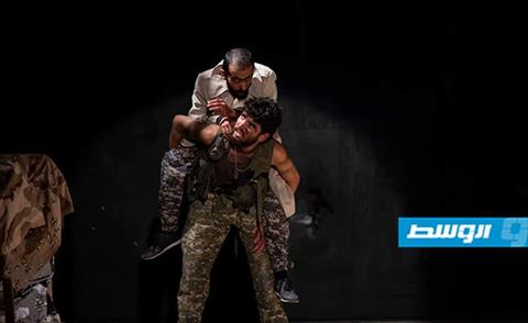 «الجندي الأخير» تفتتح المسرح الوطني مصراتة (فيسبوك)