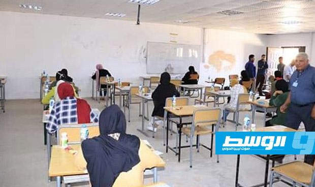 1317 طالبًا وطالبة يؤدون امتحانات الشهادة الثانوية في بني وليد