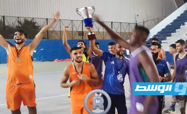 جامعة بنغازي أبطال للجامعات الليبية لثلاثيات السلة