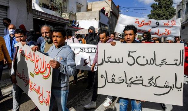 تجدد الاحتجاجات في محافظة تطاوين جنوب تونس