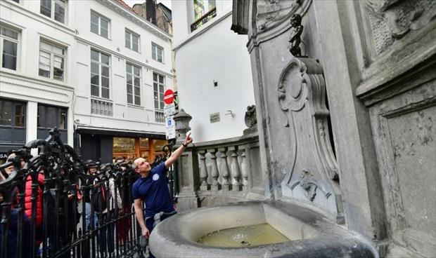 تمثال «مانكين-بيس» رمز بروكسل أصبح مراعيًا للبيئة