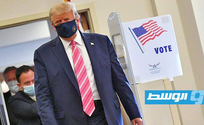 ترامب يدلي بصوته مبكراً في الانتخابات الرئاسية بفلوريدا