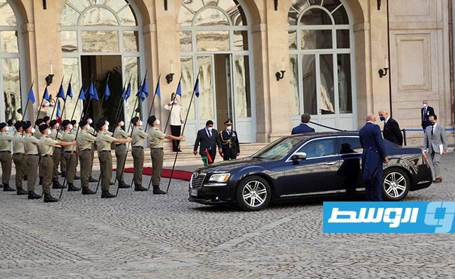 بالصور: المنفي أول رئيس ليبي يلتقي نظيره الإيطالي منذ عشر سنوات