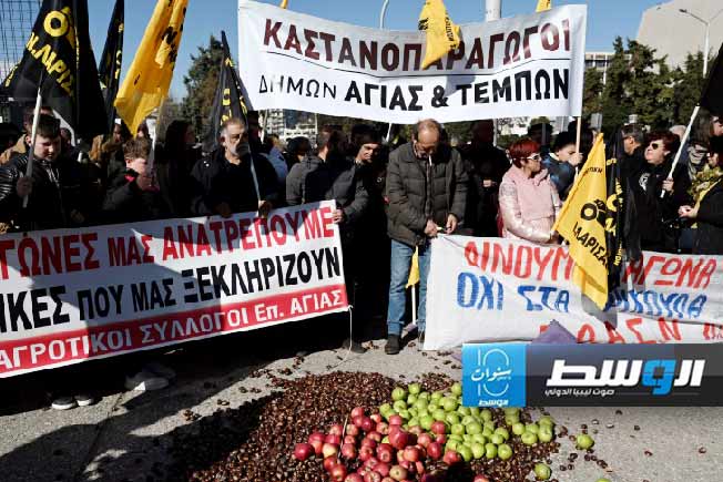 المزارعون اليونانيون يطلبون الدعم وينضمون للاحتجاجات في فرنسا وألمانيا وإيطاليا وبولندا وإسبانيا