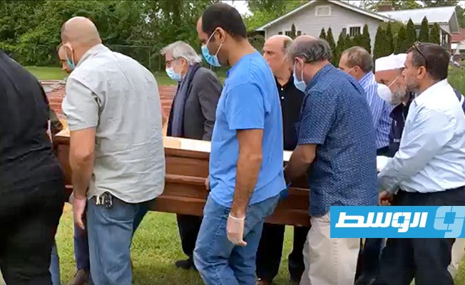 دفن جثمان رئيس الوزارء الأسبق عبدالرحيم الكيب بالمقبرة الإسلامية في برمنغهام الأميركية