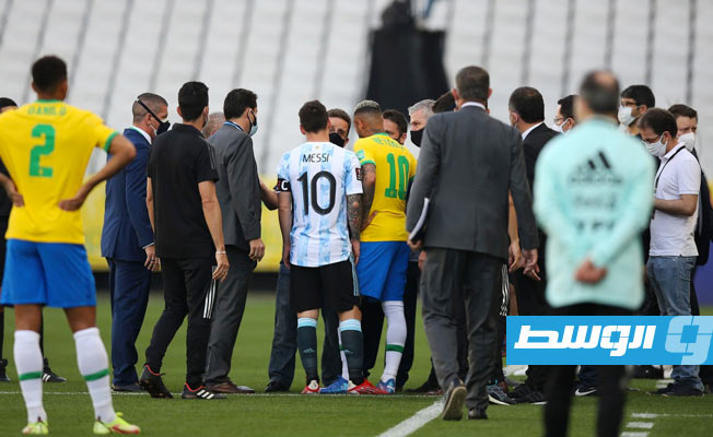 جانب من مباراة البرازيل والأرجنتين. (إنترنت)