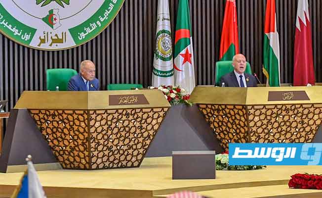 افتتاح أعمال الدورة 31 لاجتماع مجلس جامعة الدول العربية على مستوى القمة، الثلاثاء 1 نوفمبر 2022 (الرئاسة التونسية)