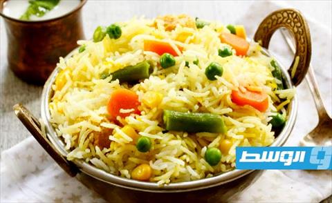 أرز الهندي بالخضراوات