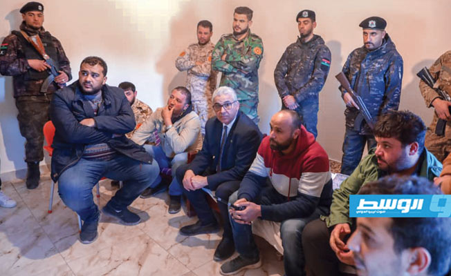باشاغا يزور محاور القتال في طرابلس ويحذر من استغلال تضحيات عناصر «بركان الغضب»
