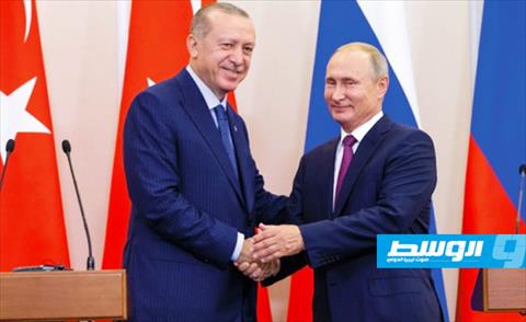 الكرملين: بوتين وإردوغان بحثا هاتفيا «قضايا تسوية الأزمة الليبية»