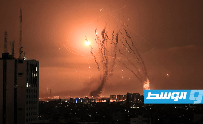 شاهد: المقاومة الفلسطينية تمطر «تل أبيب» ومستوطنات الغلاف برشقاتٍ من الصواريخ
