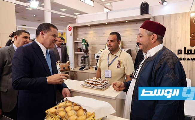 الدبيبة يفتتح معرض ليبيا للغذاء ويؤكد على زيادة حجم التبادل التجاري مع تونس