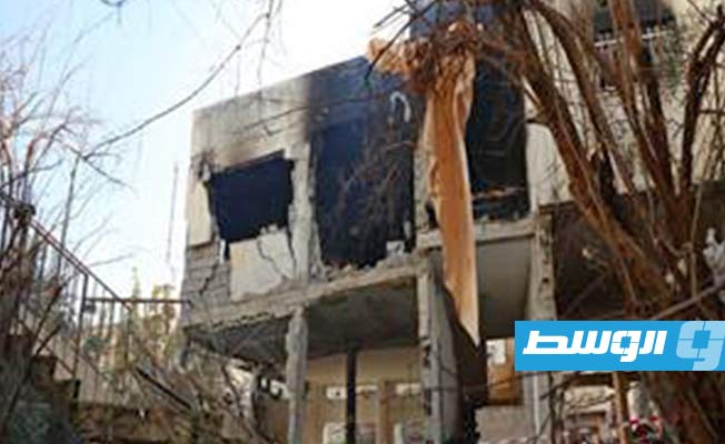 منزل دمرته القوات الإسرائيلية خلال اقتحام جنين، 23 يناير 2023. (وكالة وفا)