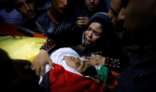 تشييع ثلاثة فلسطينيين بينهم طفل قتلوا برصاص الجيش الإسرائيلي في غزة