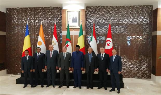 انطلاق اجتماع وزراء خارجية دول الجوار الليبي في الجزائر