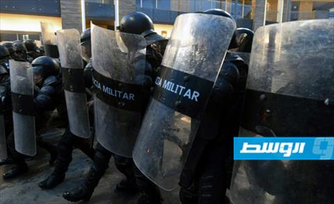 الشرطة تفرق تظاهرة ضد الرئيس في هندوراس