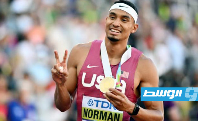 الأميركي نورمان يحرز ذهبية سباق 400 متر في مونديال ألعاب القوى