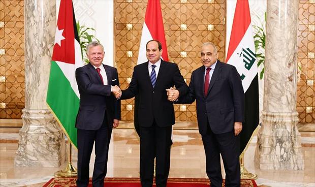 تفاصيل البيان الختامي المشترك للقمة المصرية الأردنية العراقية