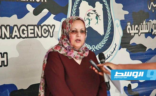 وزيرة الدولة لشؤون المرأة والتنمية المجتمعية تتفقد مركز إيواء طرابلس للمهاجرين