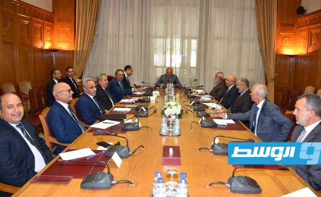 لجنة «5+5» تطلع أبو الغيط على نتائج اجتماعاتها بالقاهرة