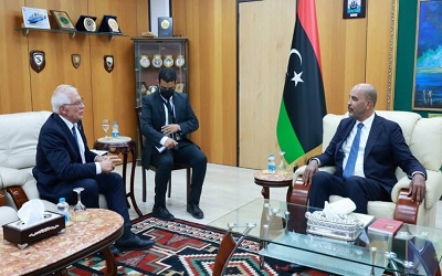 «بوريل»: الاتحاد الأوروبي يضع أمام ليبيا جميع الإمكانات لمراقبة حدودها