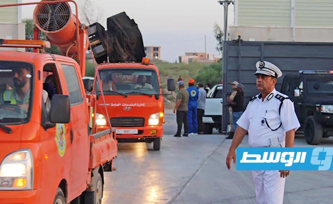 عودة أفراد «الخدمات العامة» إلى طرابلس بعد انتهاء مهمتهم في درنة