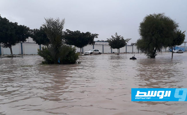 «تسييري طبرق» يشكل لجنة طوارئ موقتة لمواجهة أزمة الأمطار الغزيرة