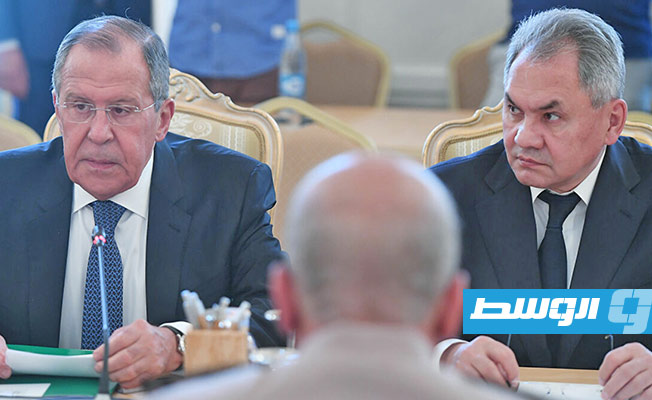 لافروف وشويغو إلى تركيا الأحد لإجراء محادثات تتركز حول ليبيا