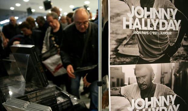 بيع 630 ألف أسطوانة من ألبوم جوني هاليداي بعد وفاته