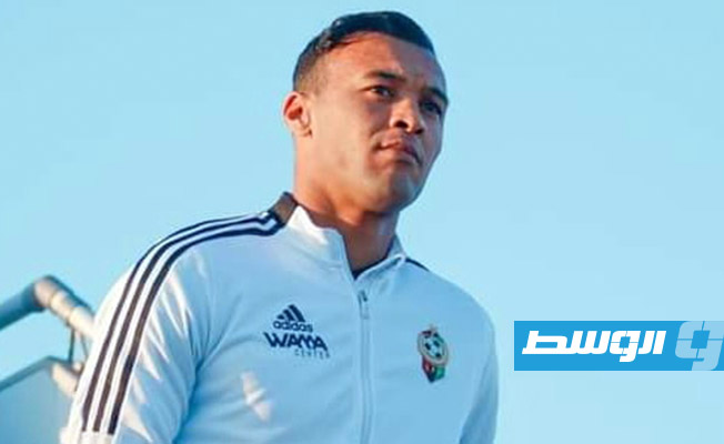 من وصول لاعبي منتخب ليبيا إلى الجزائر للمشاركة في بطولة أمم أفريقيا للمحليين، 11 يناير 2023. (الإنترنت)