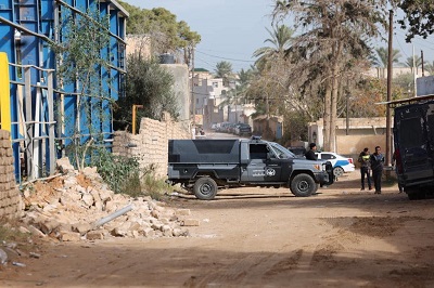 GNU Interior Ministry says continuing to remove illegally constructed structures inside the municipality of Tajoura