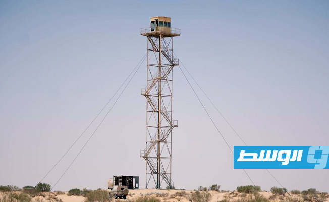 النمروش يتفقد آليات عمل ترسيم الحدود بين ليبيا وتونس