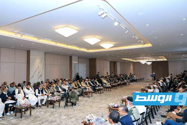 Haftar calls on the sheiks and elders of Zawiya to raise awareness among the city's residents about the gravity of the current situation