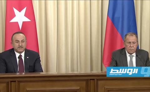 روسيا وتركيا تؤكدان الالتزام بتهيئة الظروف للمصالحة بين الأطراف الليبية