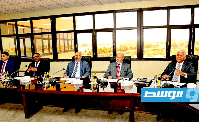 اجتماع نواب ووزراء عن الجنوب بديوان مجلس النواب في بنغازي، الإثنين 7 أغسطس 2023. (مجلس النواب)