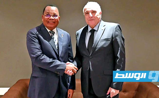 عطاف يلتقي الباعور.. ويتشاور مع جاكوسو حول ملف المصالحة الليبية
