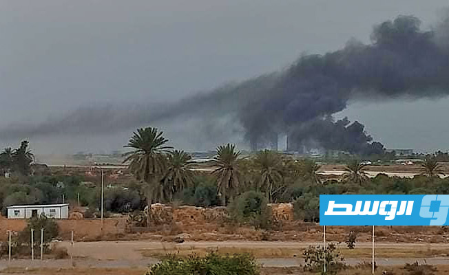 «بركان الغضب» تعلن تعرض مطار معيتيقة لقصف جديد