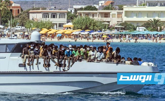 إيطاليا: وصول 35 مهاجرا غير شرعي لجزيرة لامبيدوزا قادمين من زوارة