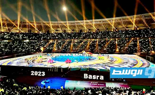 شاهد حفل افتتاح خليجي 25 بمدينة البصرة بالعراق