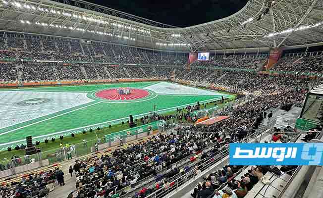 ملعب نيلسون مانديلا الذي يحتضن حفل افتتاح بطولة أمم أفريقيا للمحليين «شان» بالجزائر، 13 ديسمبر 2023. (الإنترنت)