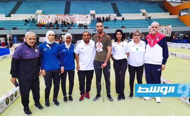 المنتخب الليبي يحرز نتائج جيدة في البطولة الأفريقية للكرة الحديدية (صور)