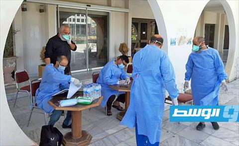 وصول 105 مسافرين قادمين من مصر إلى فندق زليتن للدخول في حجر صحي