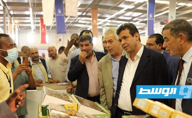 افتتاح معرض ليبيا الزراعي السادس بتمنهنت, 25 سبتمبر 2021. (المركز الإعلامي لوزارات وهيئات ومؤسسات حكومة ليبيا)