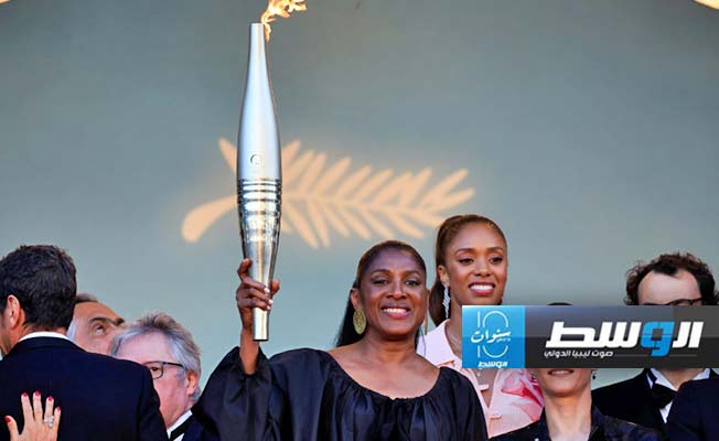 الشعلة الأولمبية في مهرجان «كان»