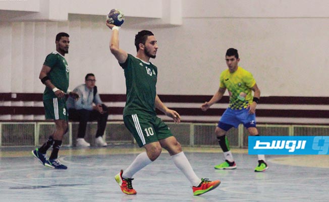 أهلى طرابلس يواصل صدارة دوري كرة اليد بالمنطقة الأولى