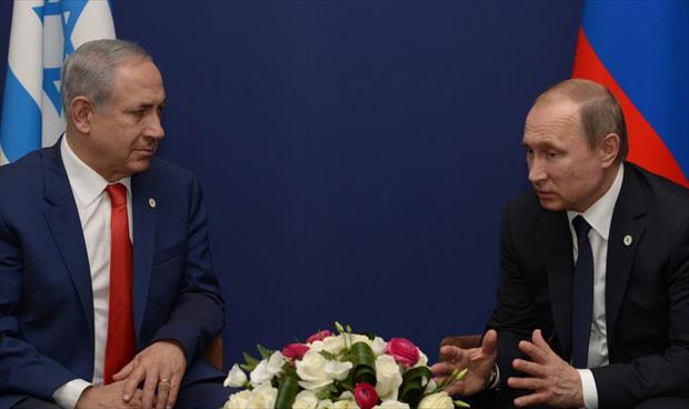 نتانياهو يلتقي بوتين في موسكو الأربعاء