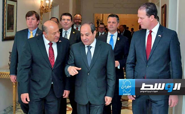 السيسي لوفد النواب الأميركي: مصر ترفض التهجير وتطالب بمنع التصعيد في رفح