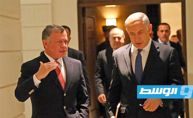الديوان الملكي: العاهل الأردني التقى نتانياهو في عمان